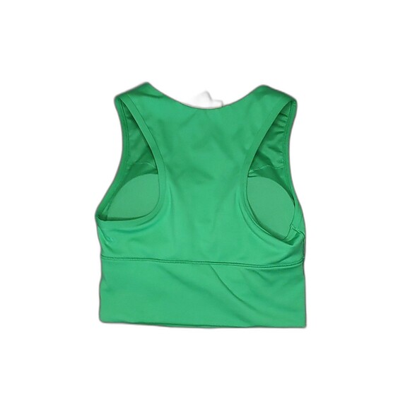 All in Motion Medium Support Muscle Cropped Sports Bra Vibrant Green XS - Picture 4 of 7